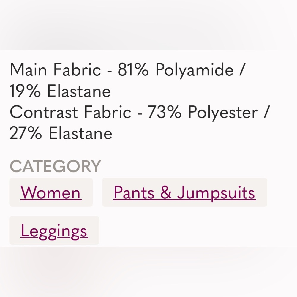 Kari Traa Womens Vilde Leggings. Medium. Navy & pattern in neutrals ‘Dove’. - Picture 7 of 7